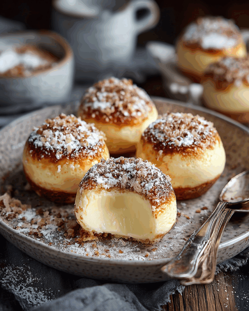 Cremige Käsekuchen-Kugeln – Ein leckerer Nachtisch in wenigen Minuten!
