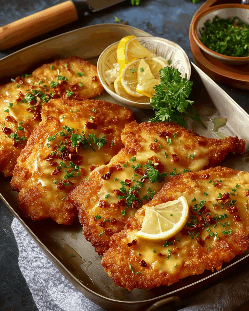 Überbackene Partyschnitzel – Ein herzhafter Genuss für jede Feier