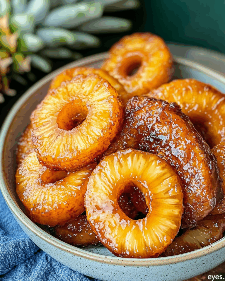 Karamellisierte Ananas aus dem Air Fryer – Das perfekte Sommerdessert in wenigen Minuten
