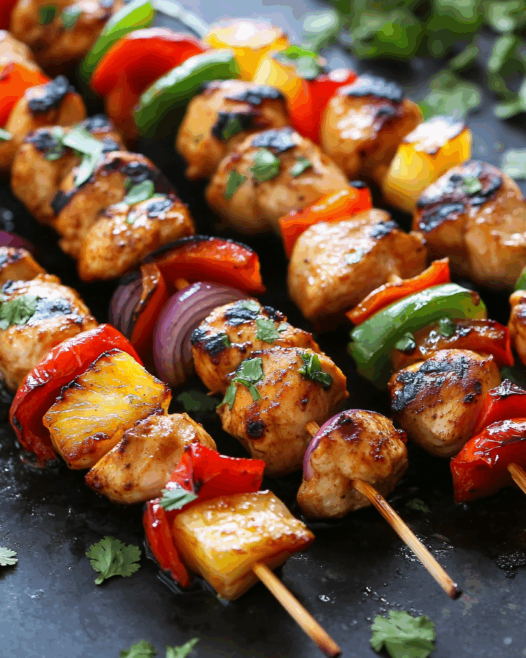 Gegrillte Thai-Kokos-Hähnchenspieße – Ein kulinarisches Erlebnis