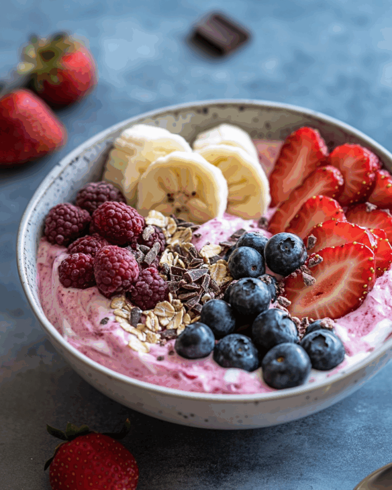 Quark Bowl mit Beeren: Der perfekte Start in den Tag