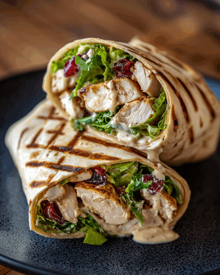 Honig-Senf-Hähnchen-Wrap – Ein schnelles Rezept zum Genießen