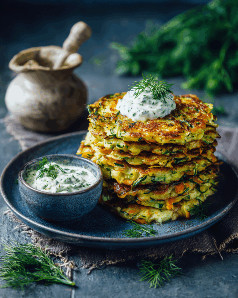 Gemüseschmarrn mit Kräuterdip – Eine kreative, herzhafte Schmarrn-Variante