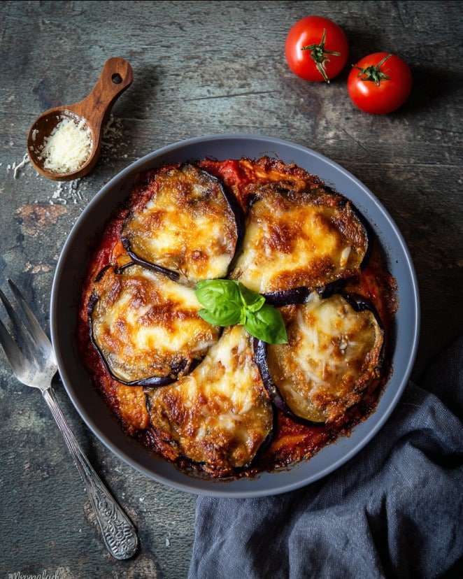 Auberginen-Auflauf Parmigiana di Melanzane – Ein vegetarischer Genuss aus Süditalien