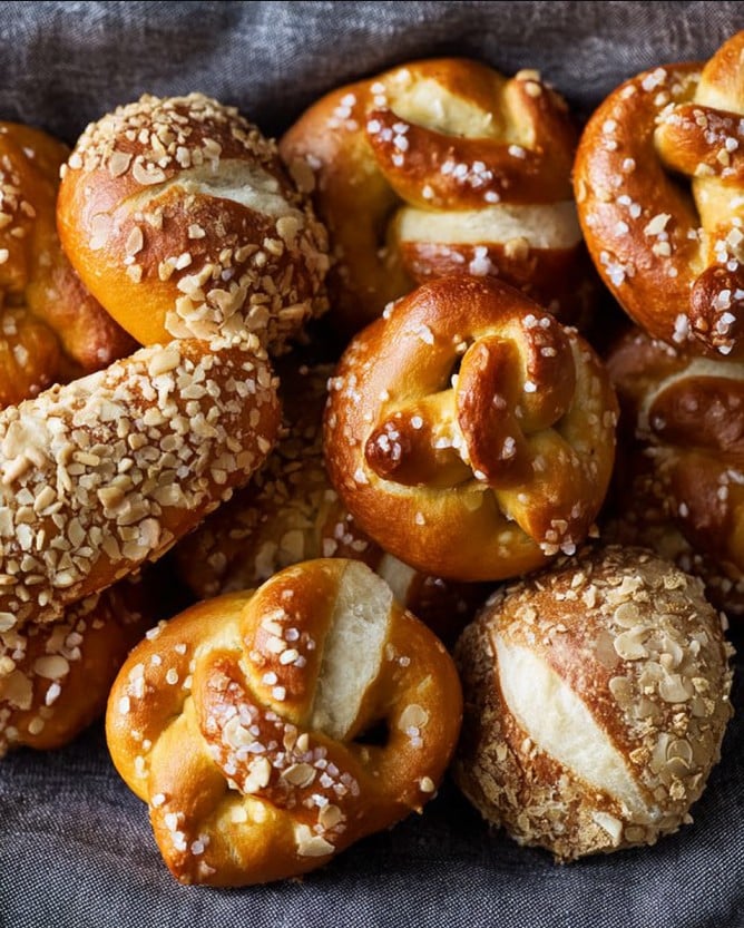 Knuspriges Laugenkonfekt im Airfryer – Einfaches Fingerfood zum Verlieben | Backen im Airfryer