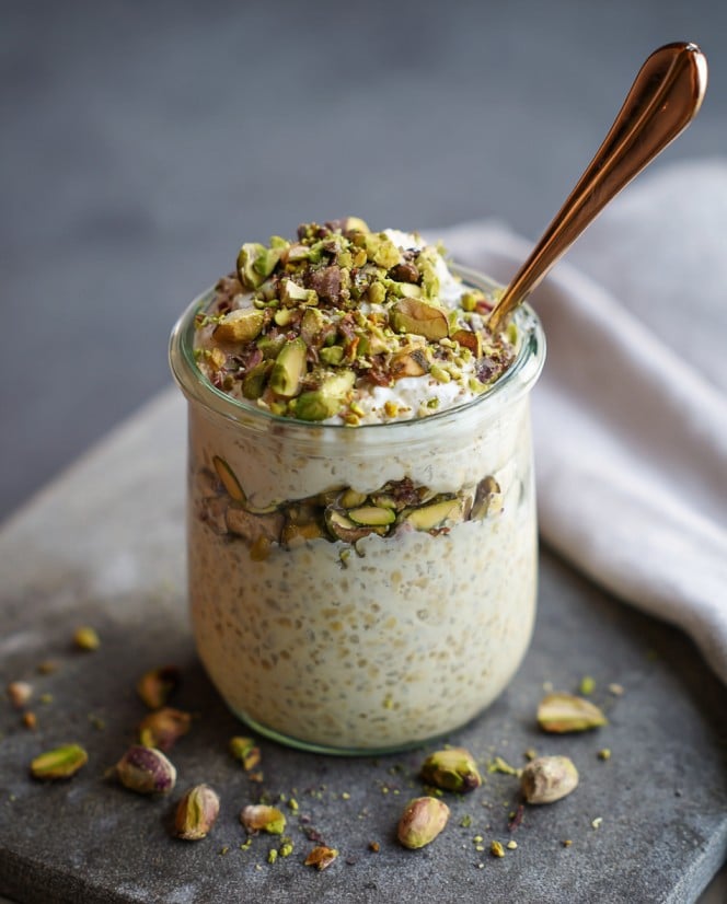Pistachio Overnight Oats – Cremiges Frühstück für einen energiegeladenen Start