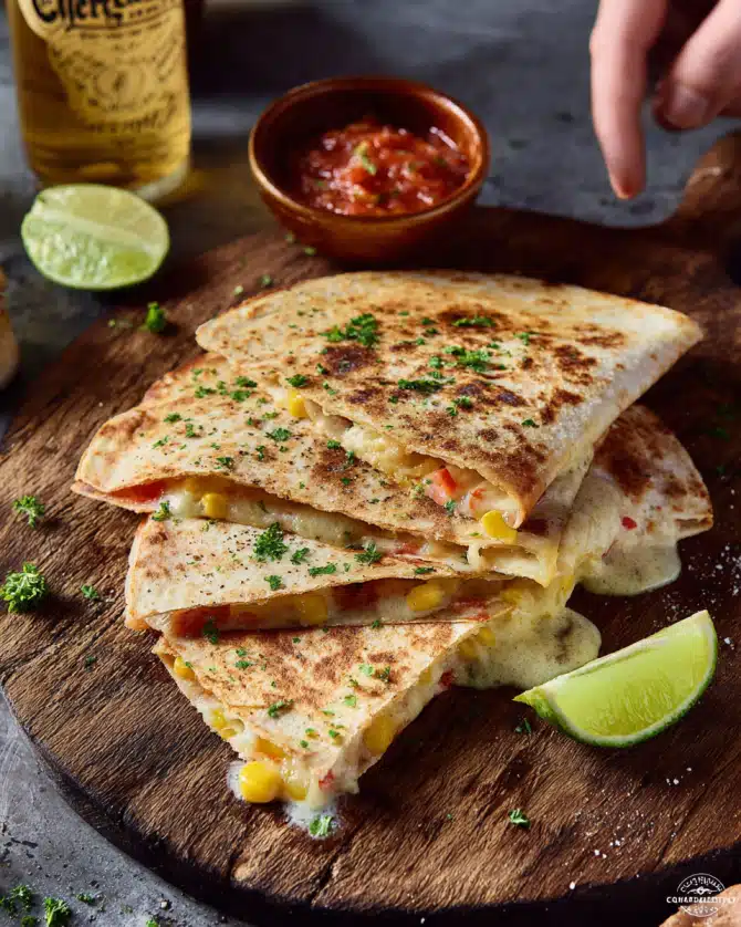Mexikanische Quesadillas – Herzhaft, vegan & voller Geschmack