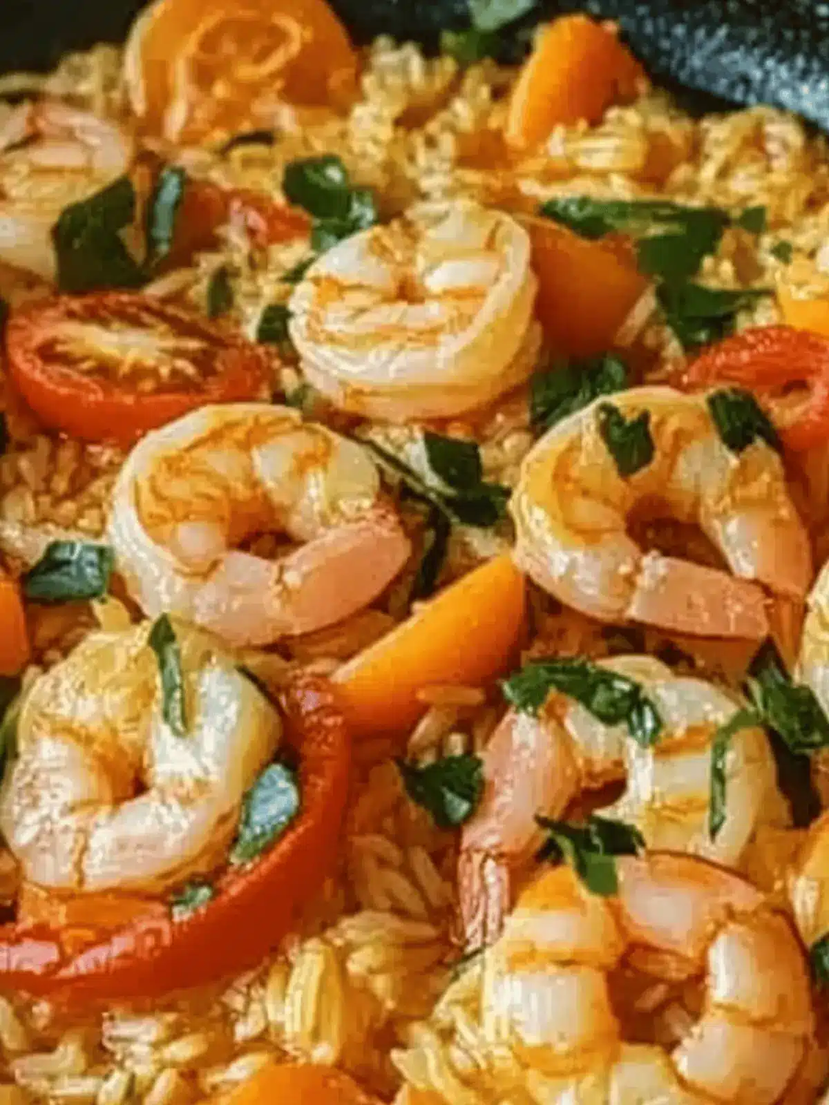 Schnelles gesundes Essen: Reispfanne mit Garnelen 3 schnelles gesundes Essen