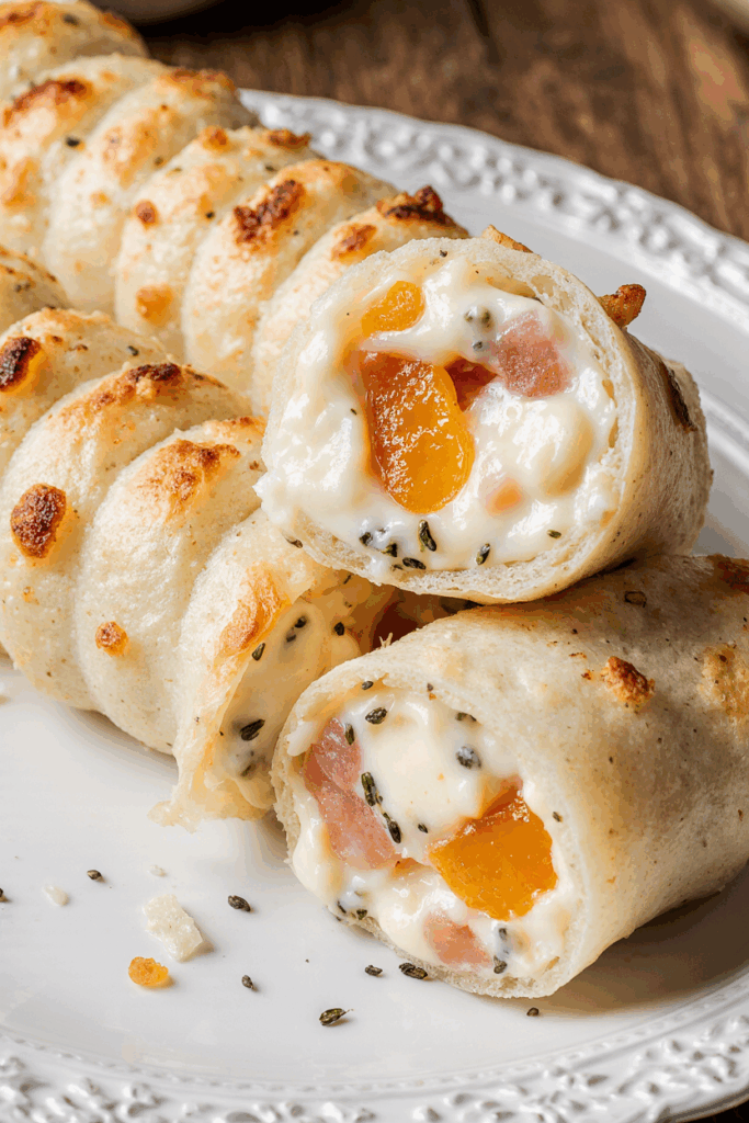 Cremige Frischkäse-Roll-Ups für die Lunchbox – Einfaches Rezept für unterwegs | Lunchbox Rezepte