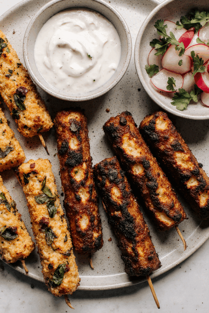 Nahöstliche Tofu-Kebabs – Schnell, vegan und proteinreich!