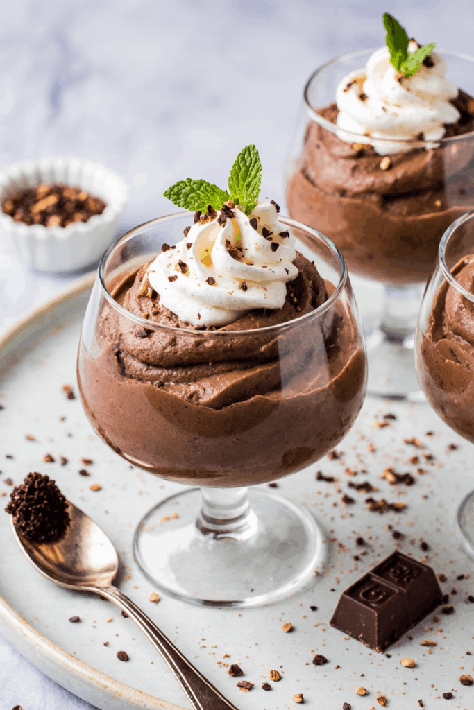 Mousse au Chocolat ohne Ei: Schneller Nachtisch für Schokoladenliebhaber