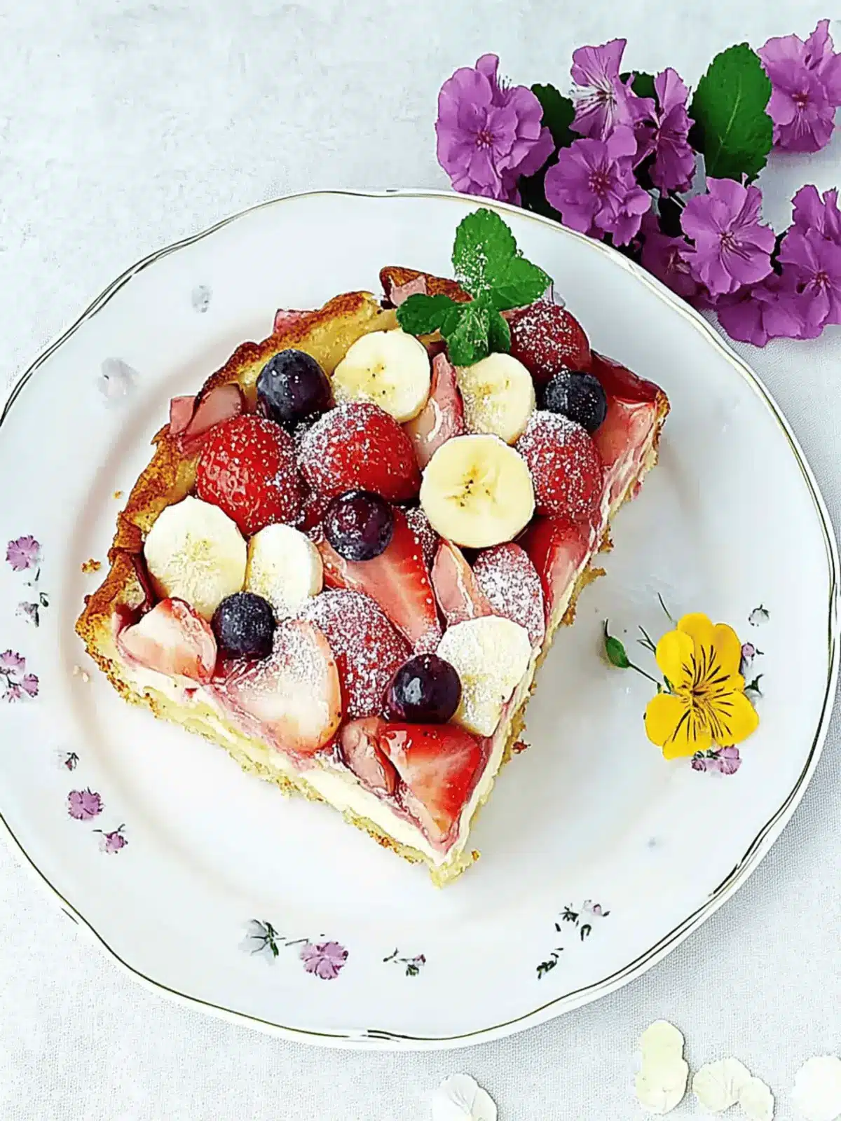 Zwetschgenkuchen mit Mürbteig