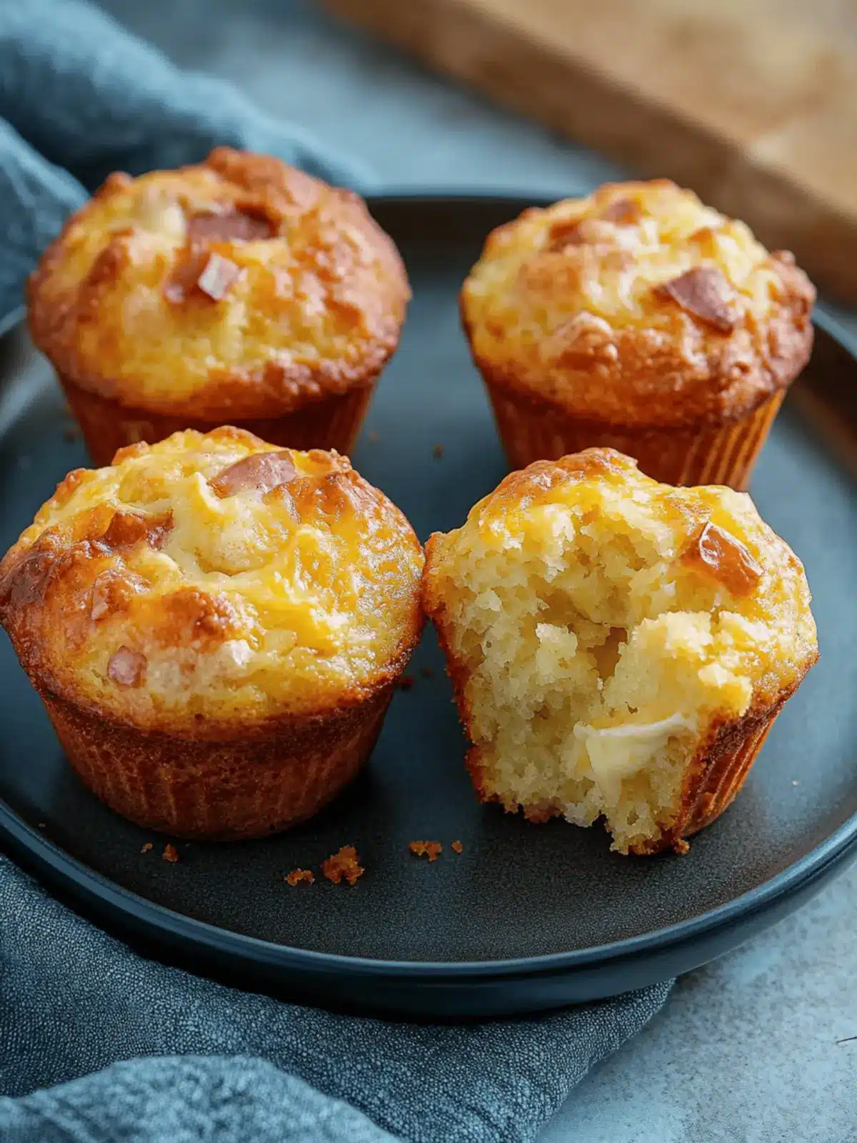 Käse Schinken Muffins – schnelles Rezept für herzhafte Muffins