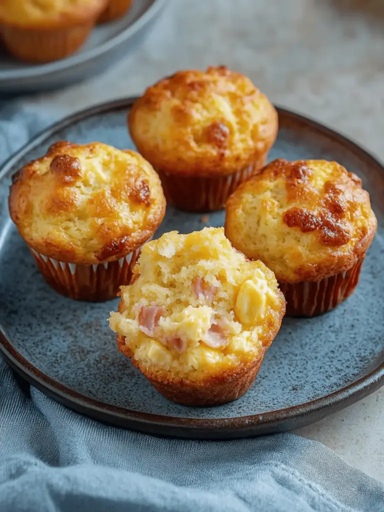 Käse Schinken Muffins – schnelles Rezept für herzhafte Muffins