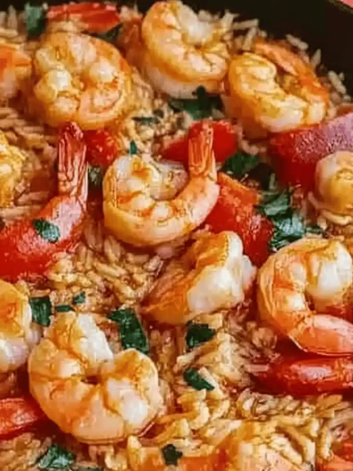 Schnelles gesundes Essen: Reispfanne mit Garnelen 5 schnelles gesundes Essen