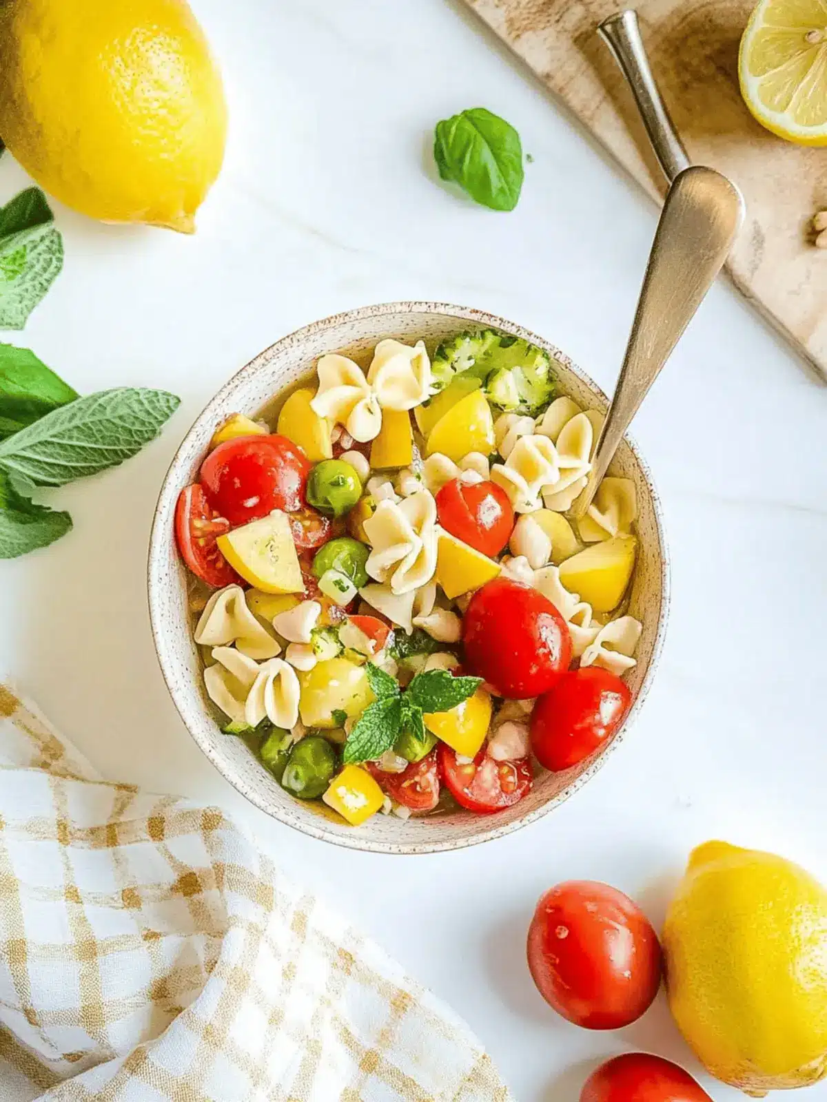 veganer Nudelsalat