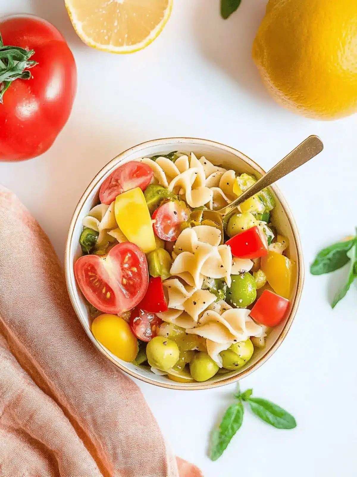veganer Nudelsalat