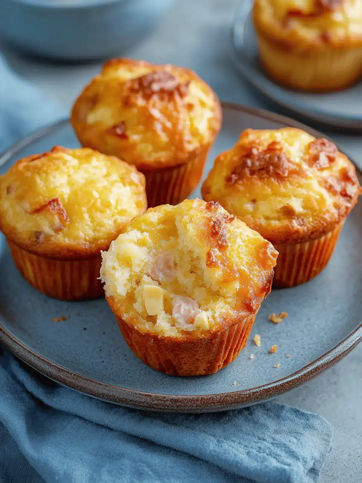 Käse Schinken Muffins – schnelles Rezept für herzhafte Muffins