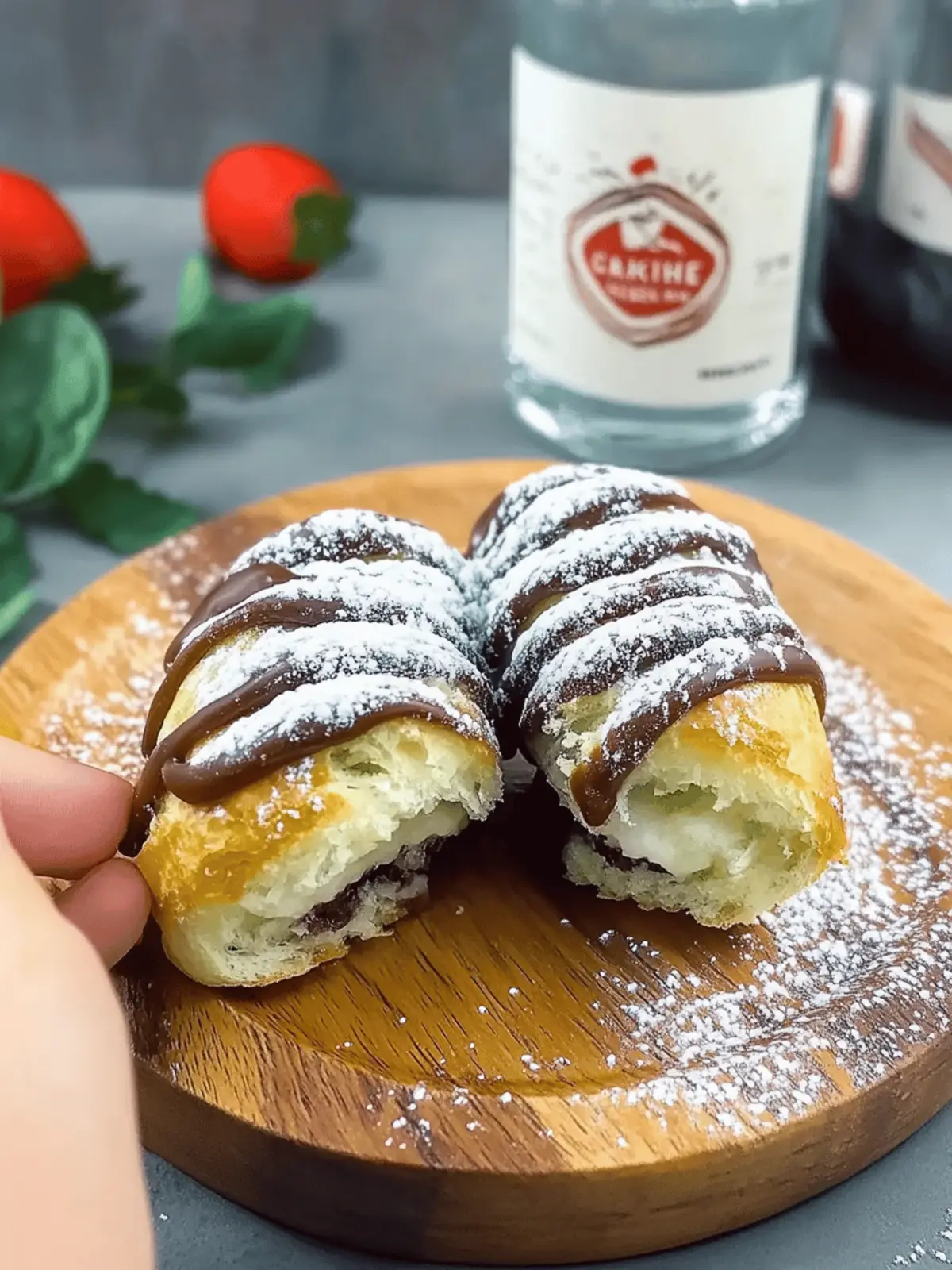 Schnelle Kinderriegel Croissants