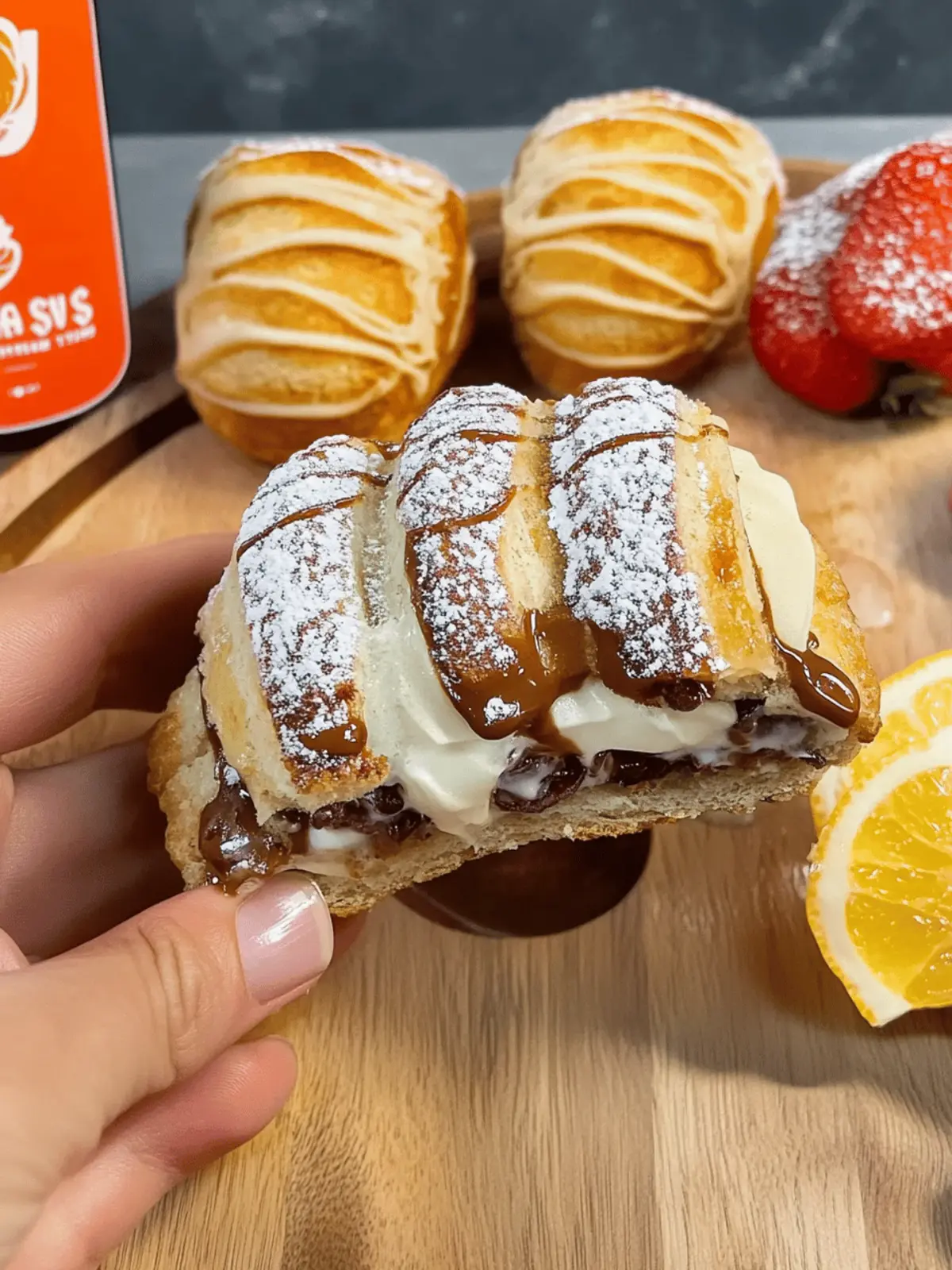 Schnelle Kinderriegel Croissants