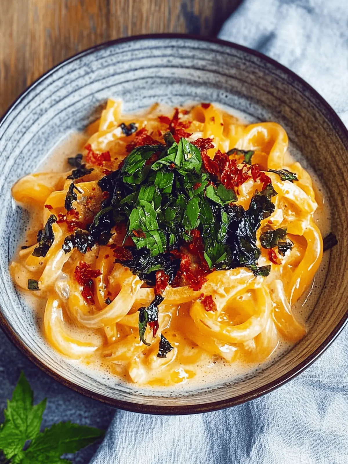 Scharfe Udon-Nudeln mit Käse im Handumdrehen 2 Scharfe Udon-Nudeln mit Käse