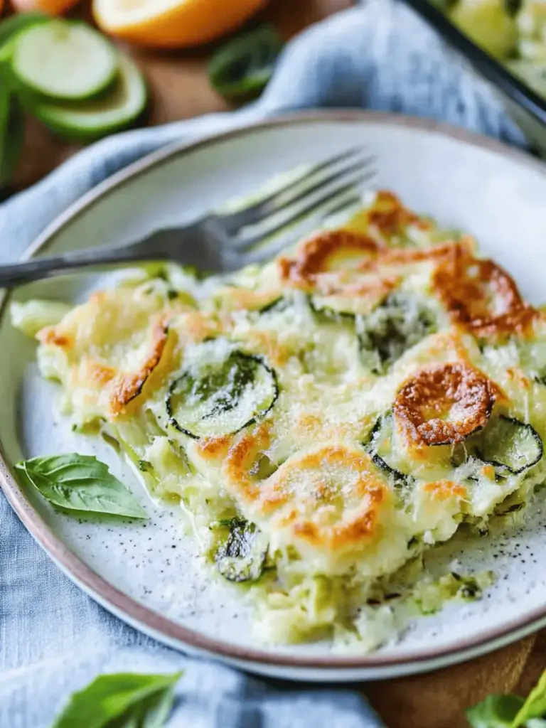 Zucchini Auflauf - low carb Rezept