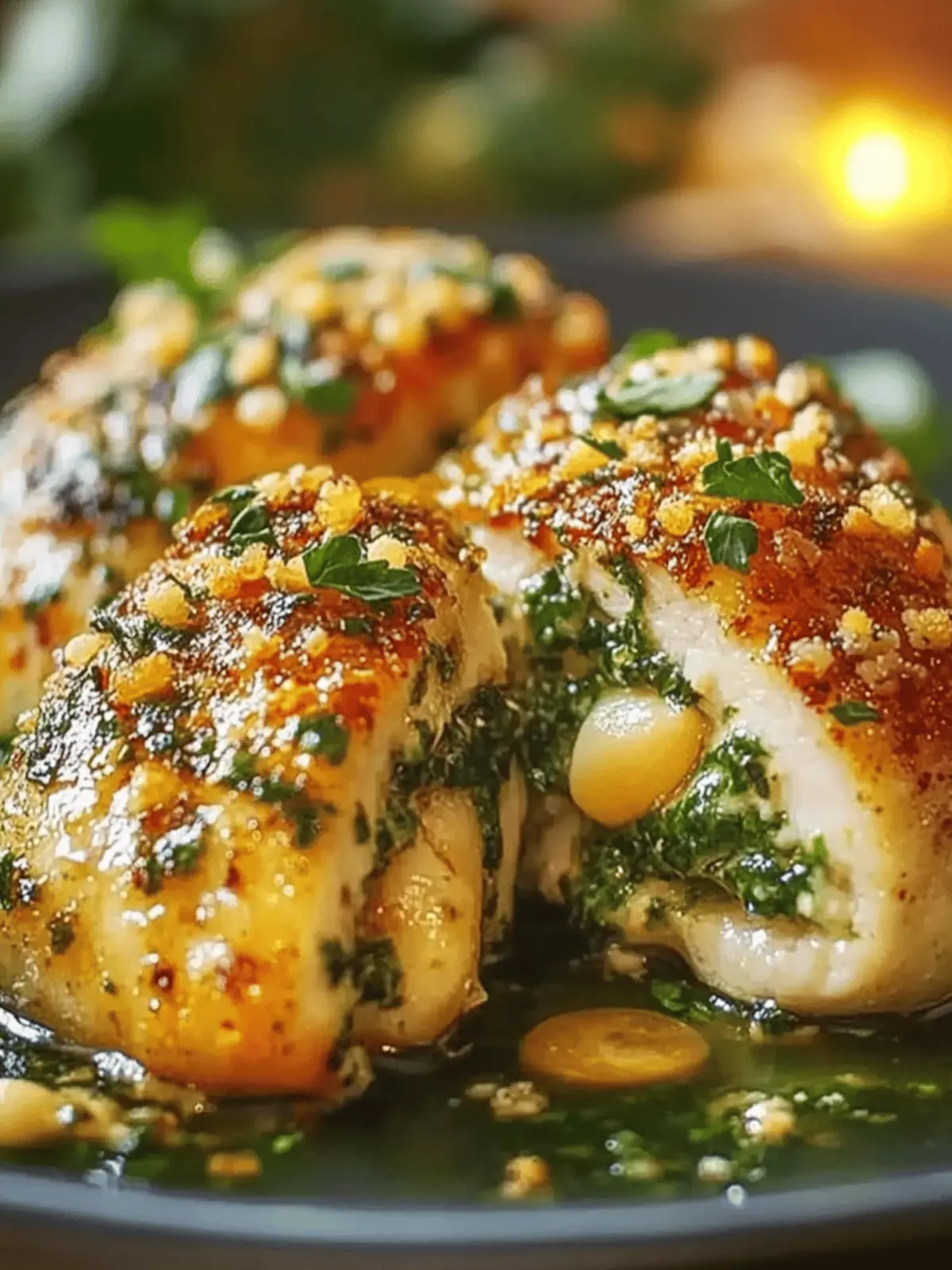 Gefüllte Hähnchenbrust