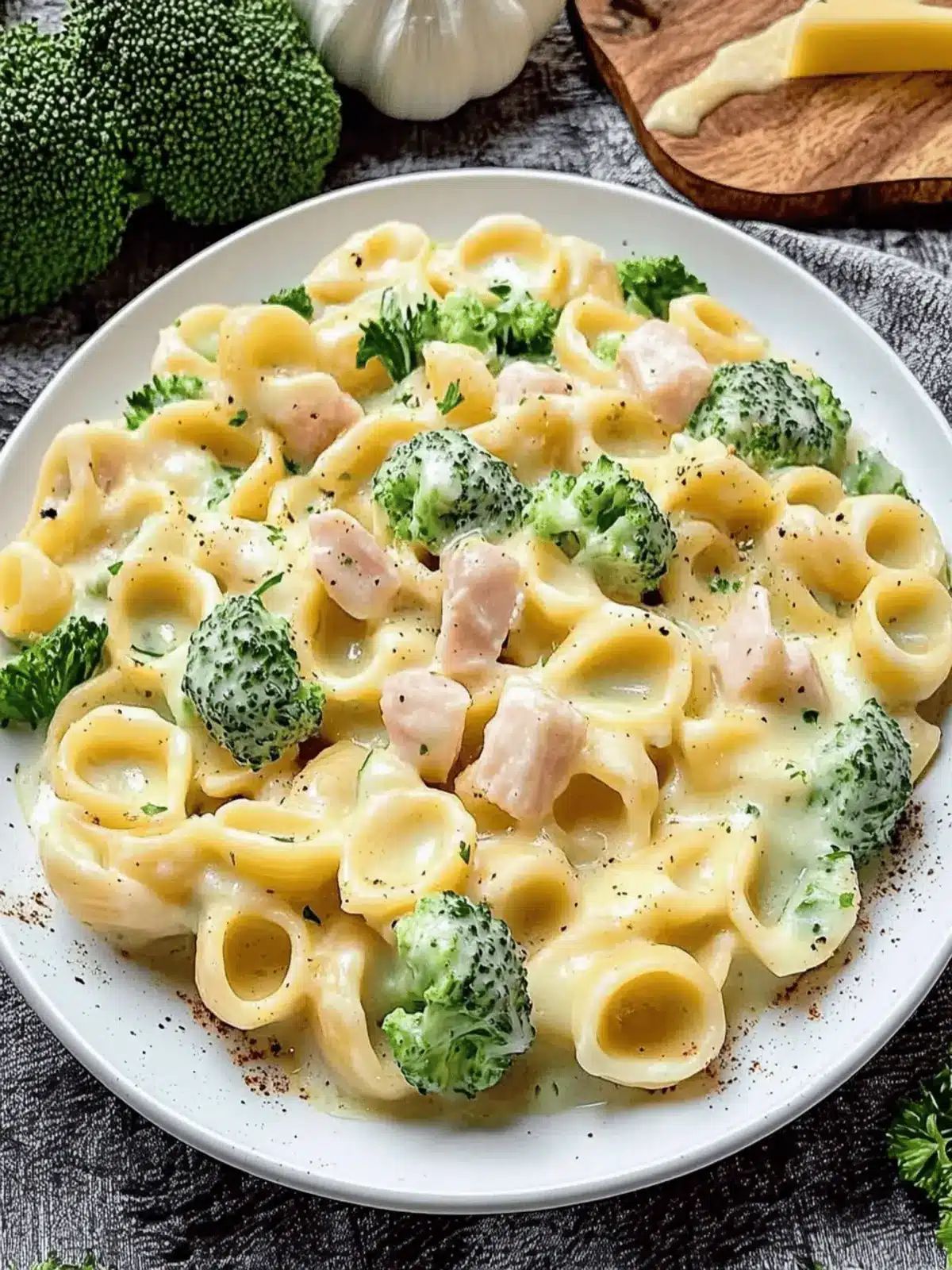 Mittagessen Familie schnell: Brokkoli Schinken Pasta 3 Mittagessen Familie schnell