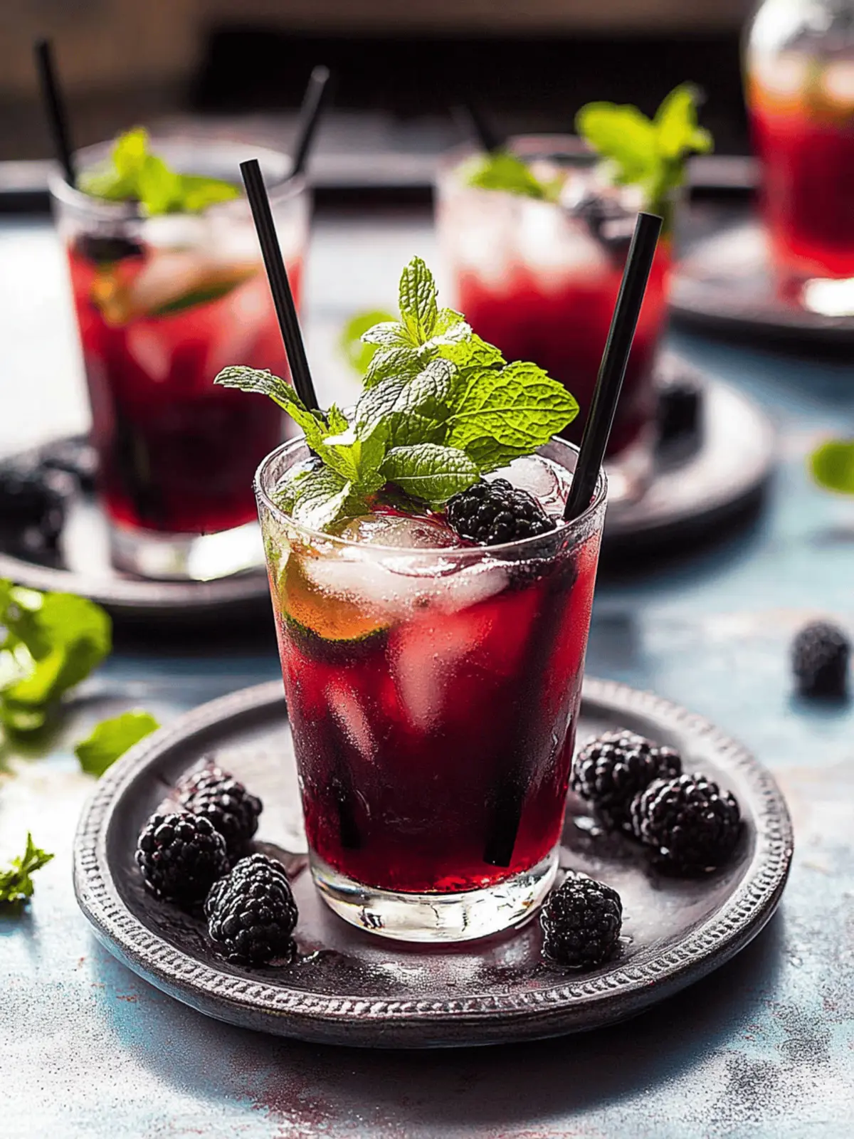 Brombeere Mojito