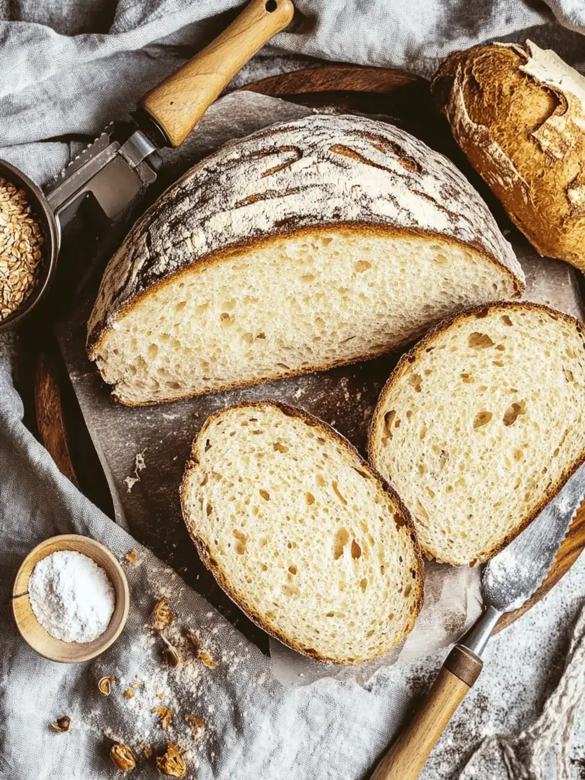 Dinkelbrot mit Trockenhefe selber backen