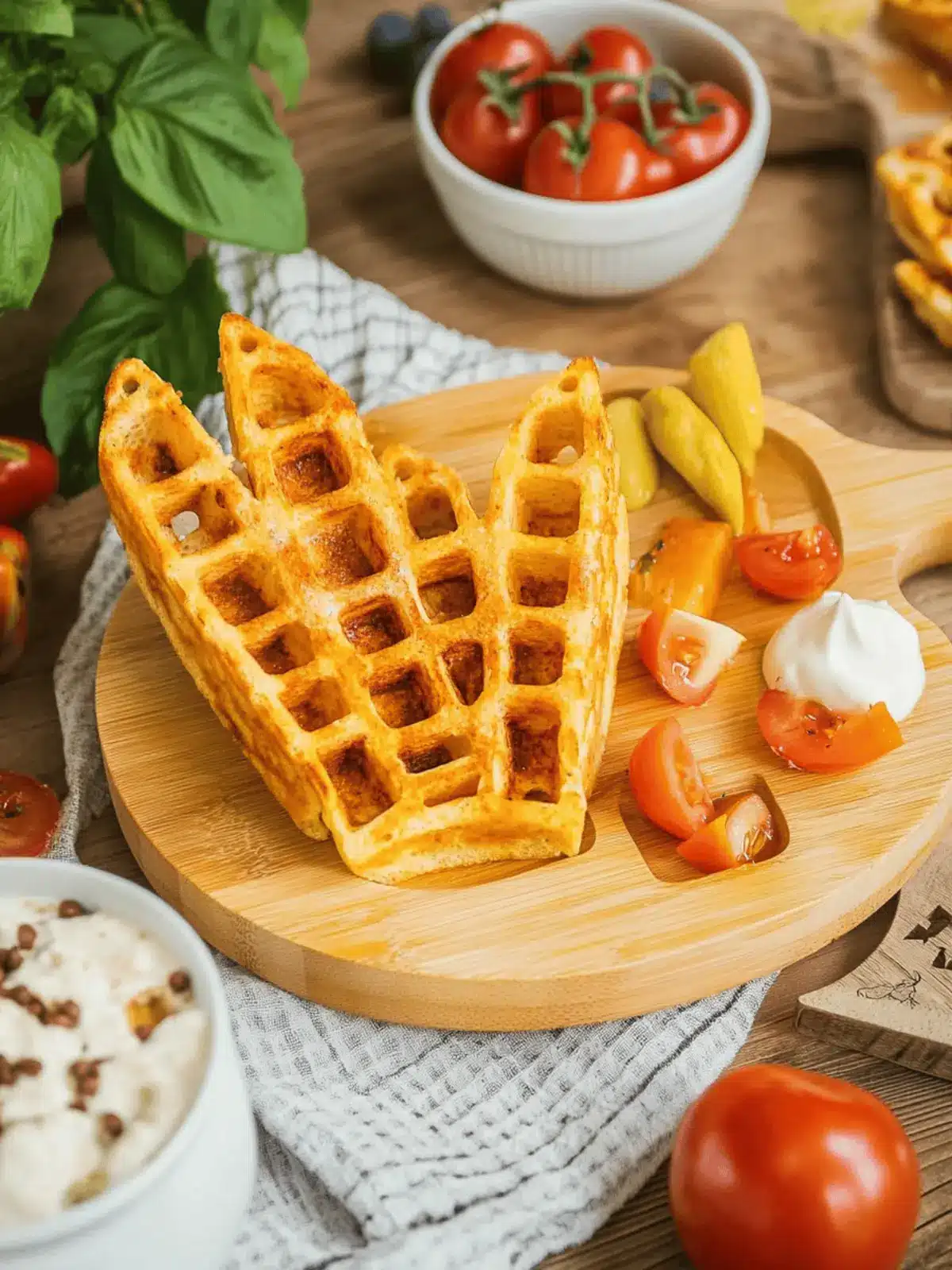 Fingerfood für das Baby: Leckere Pizzawaffeln 4 Fingerfood für das Baby