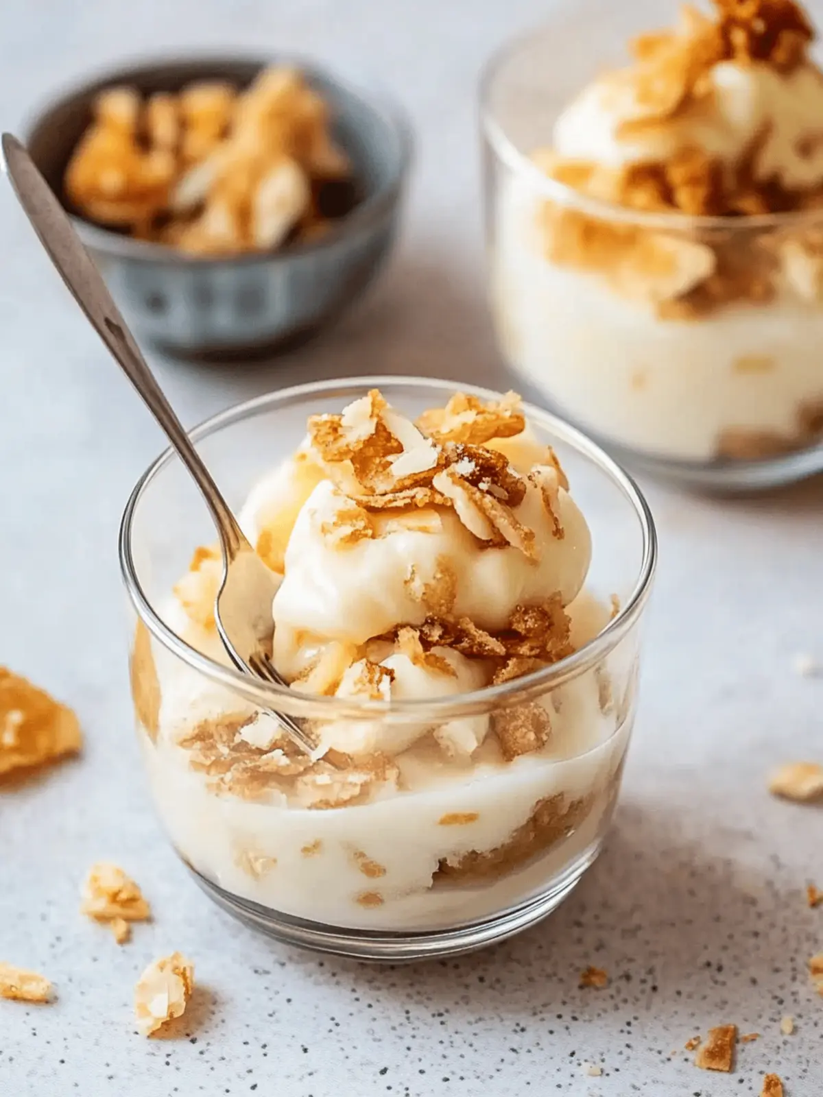 Nachtisch im Glas: Cremiger Bienenstich-genuss 3 Nachtisch im Glas
