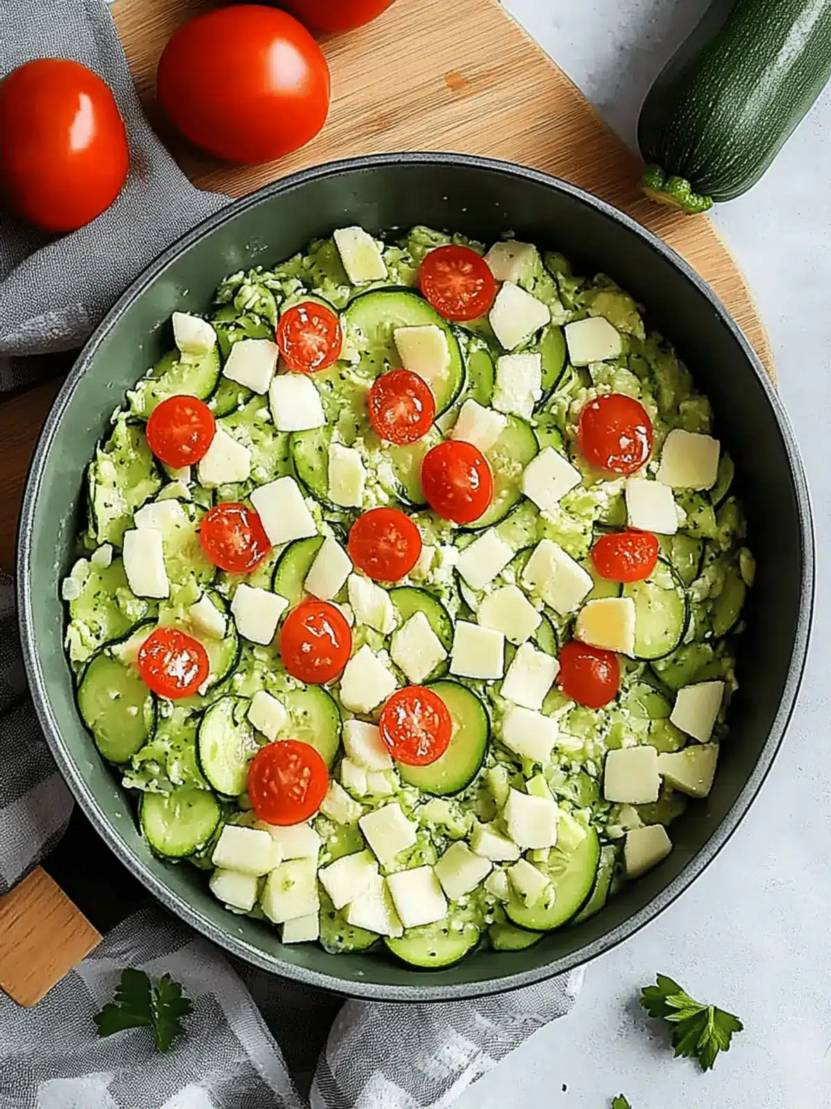Zucchini-Pfanne mit Reis: Schnell und Gesund genießen 3 Zucchini-Pfanne mit Reis