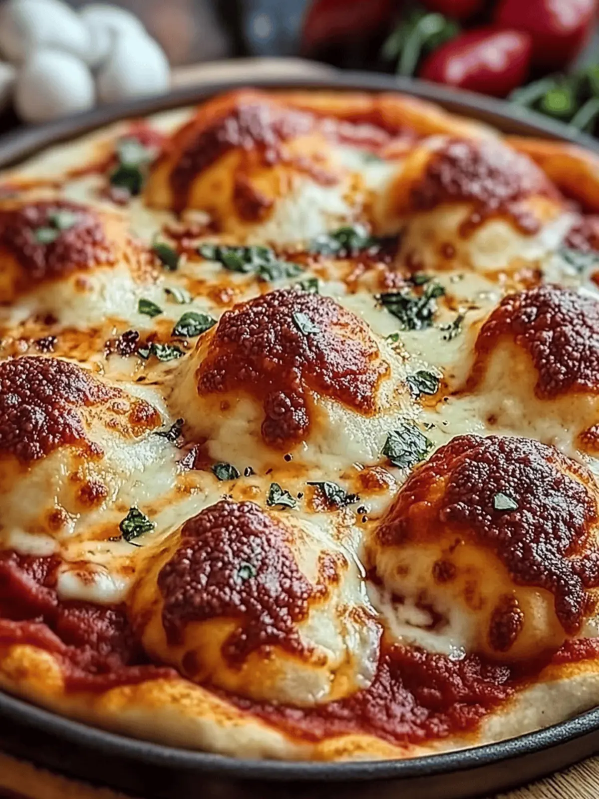 Pizza Bällchen selber machen