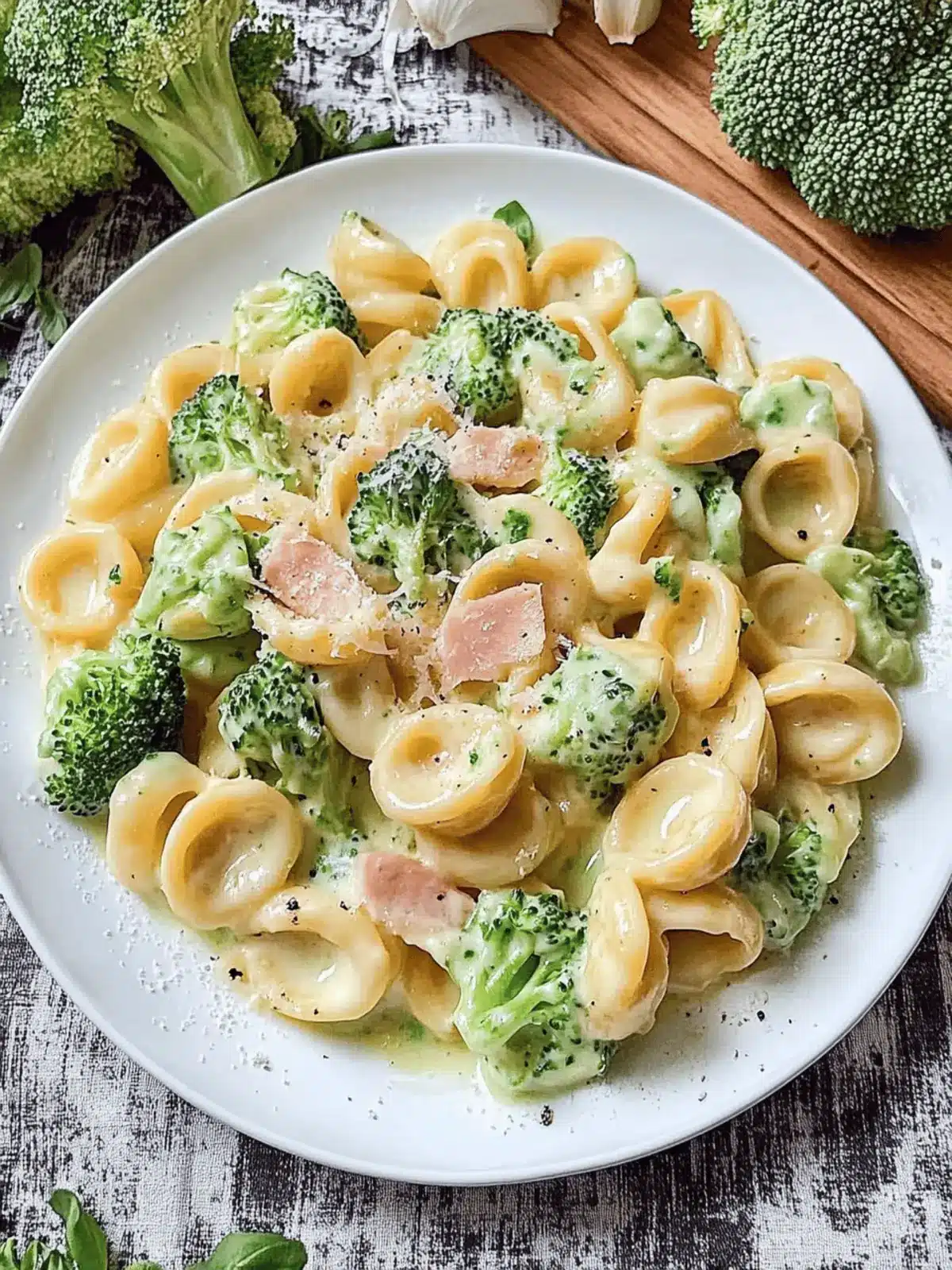 Mittagessen Familie schnell: Brokkoli Schinken Pasta 4 Mittagessen Familie schnell