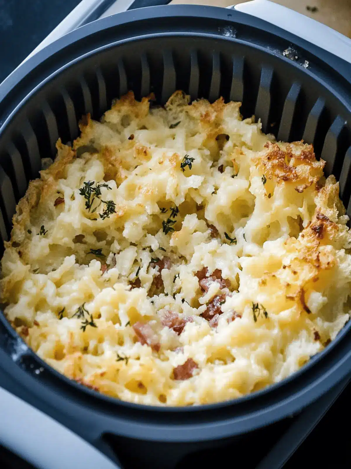 Kässpätzle aus der Heißluftfritteuse