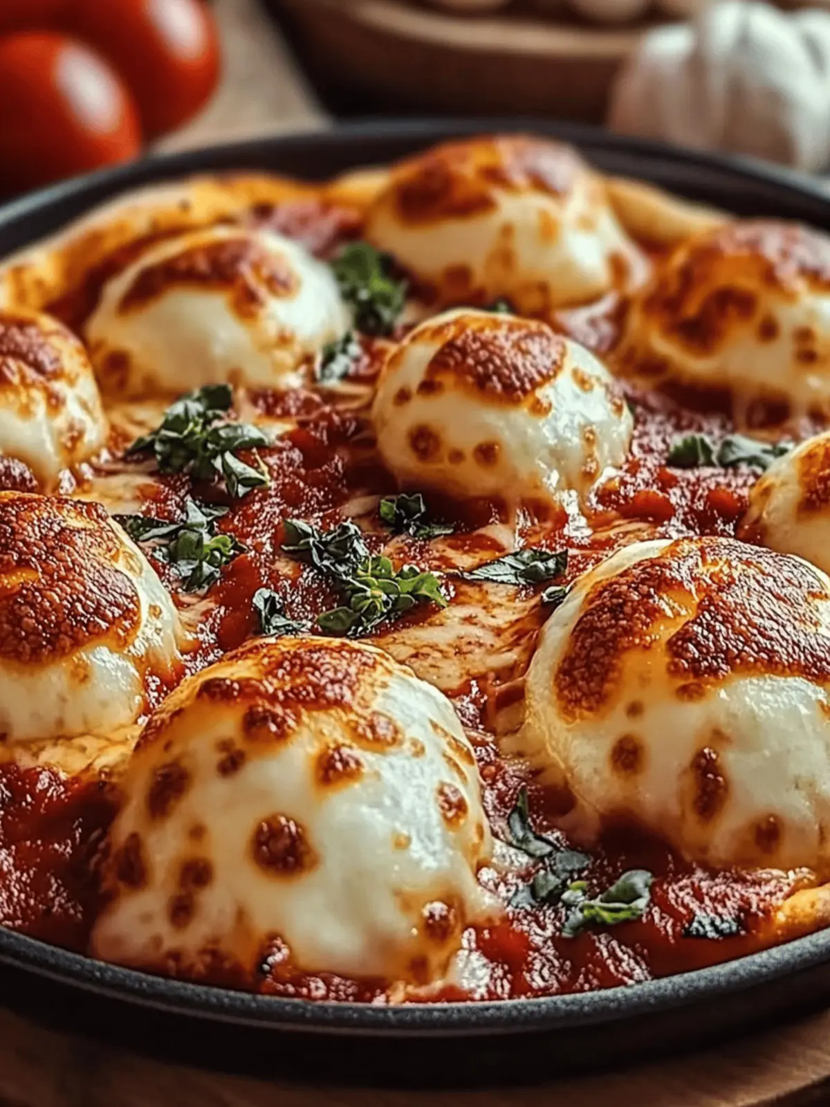 Pizza Bällchen selber machen