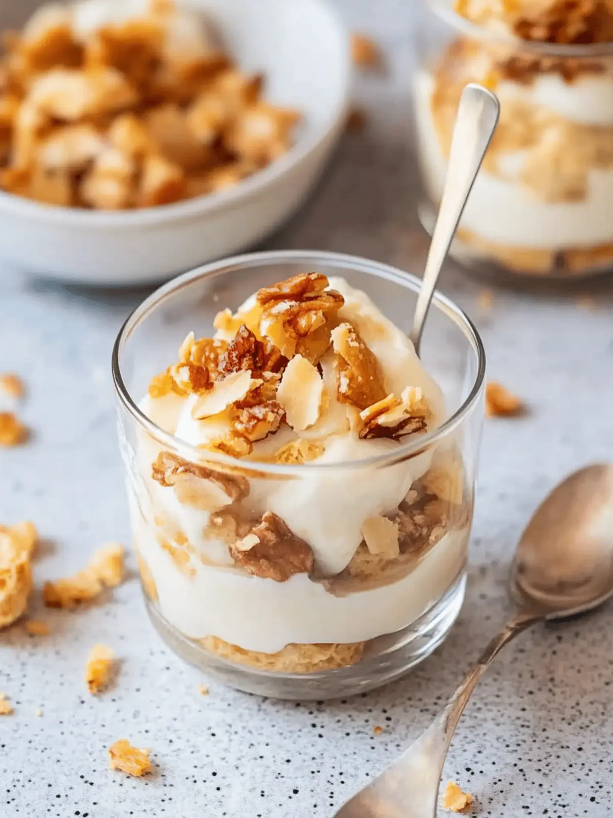 Nachtisch im Glas: Cremiger Bienenstich-genuss 5 Nachtisch im Glas