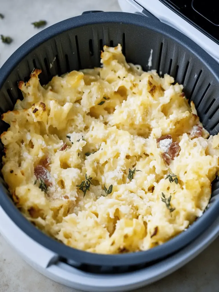 Kässpätzle aus der Heißluftfritteuse