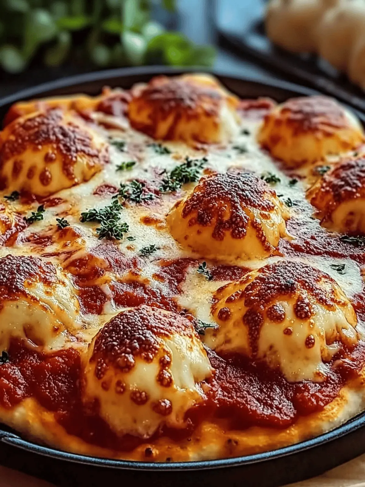 Pizza Bällchen selber machen