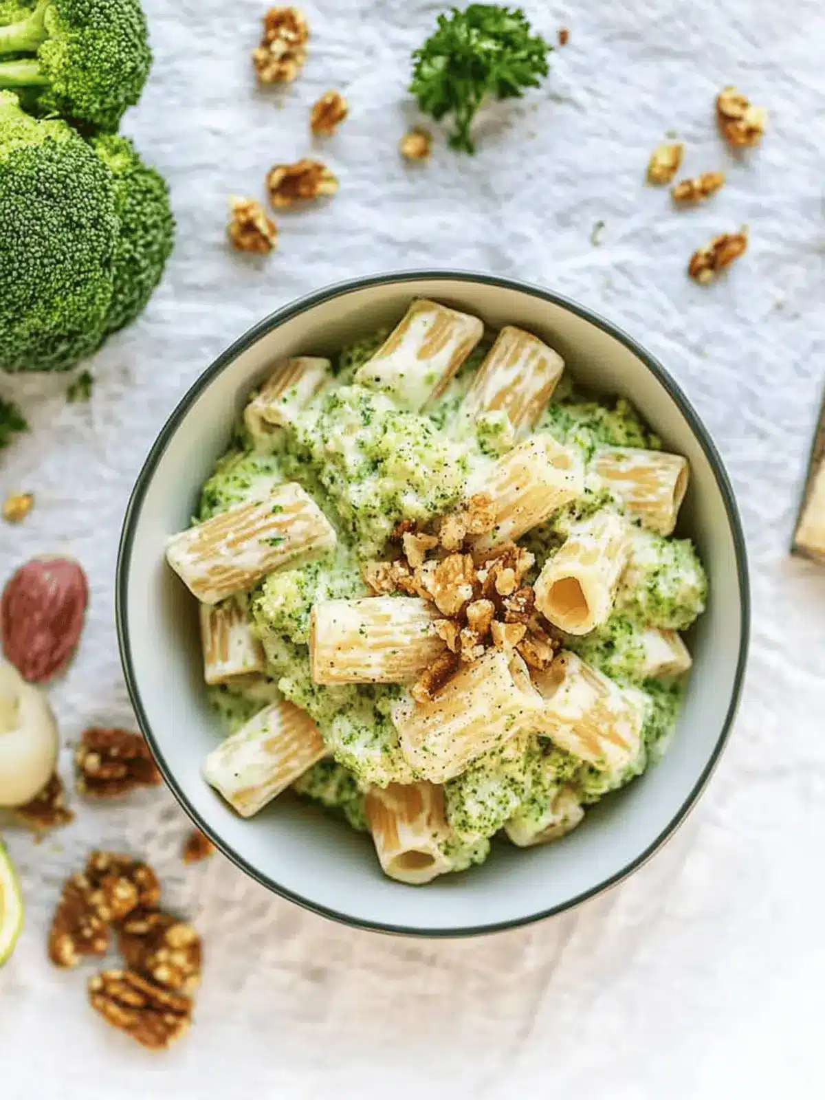 Cremige Brokkoli-Pasta in nur 15 Minuten 4 Cremige Brokkoli-Pasta