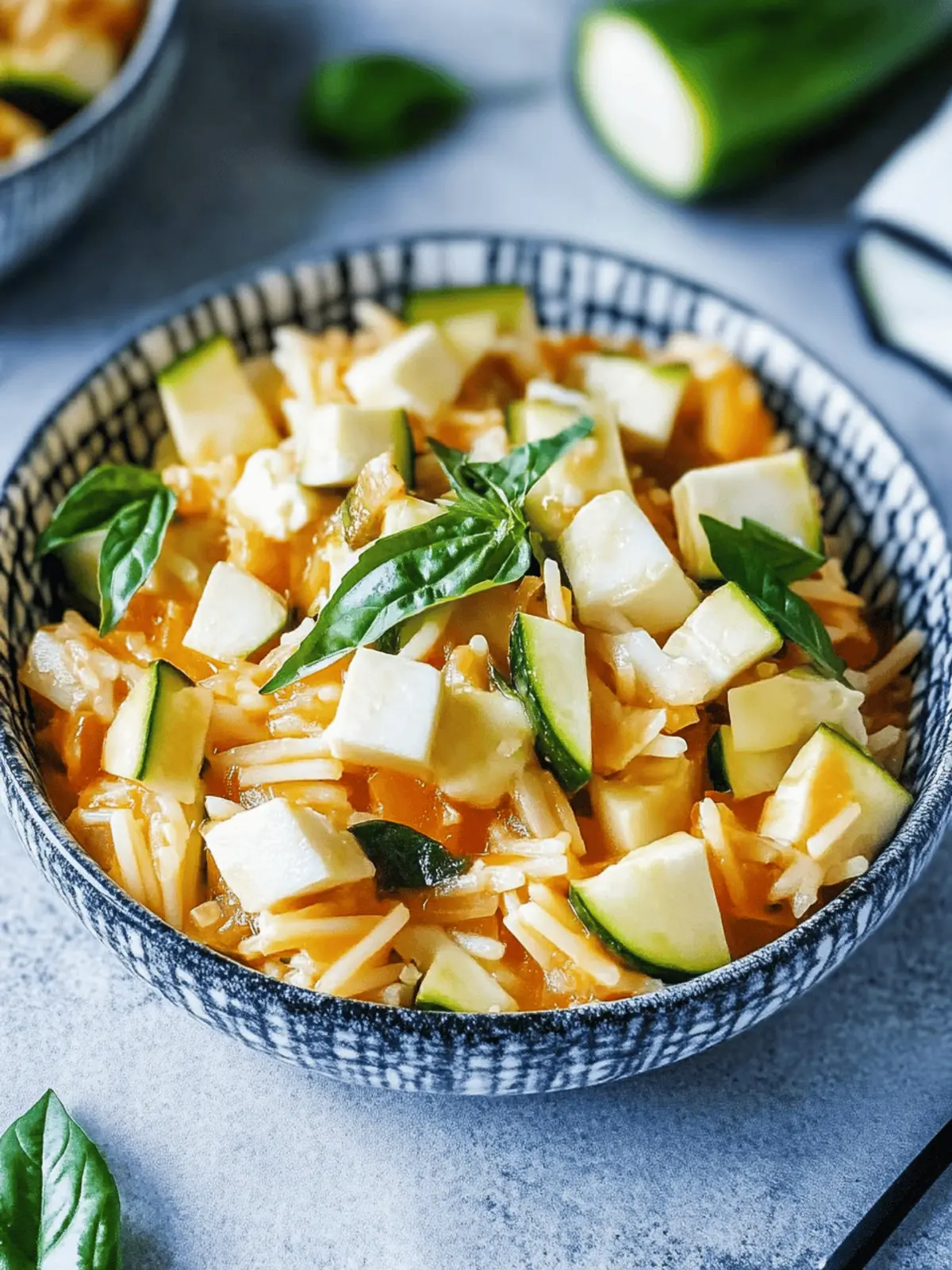 Zucchini-Rice-Pan with Feta