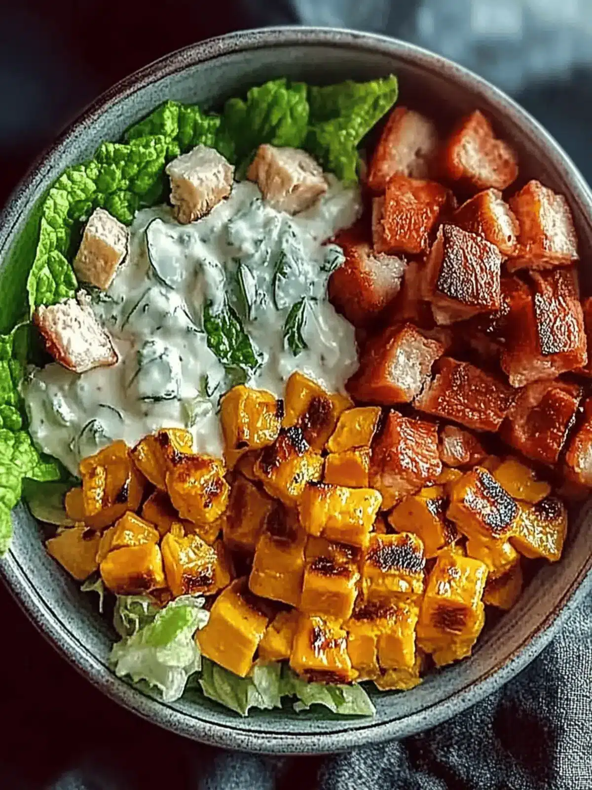 BBQ Hähnchen Nachosalat für den ultimativen Genuss 3 BBQ Hähnchen Nachosalat