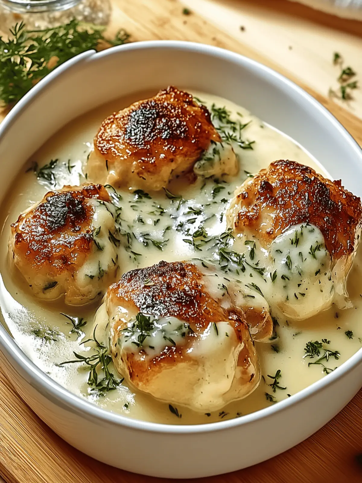 Hähnchen Frischkäsesauce