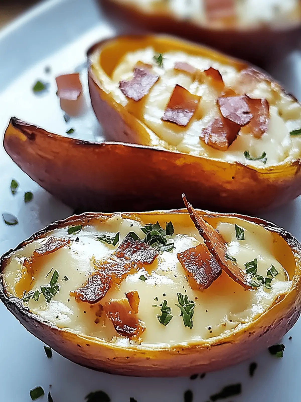 Eierboot mit Speck und Käse – Ein Genuss für Frühstücksfreunde 4 Egg boat with bacon and cheese: A delicious recipe