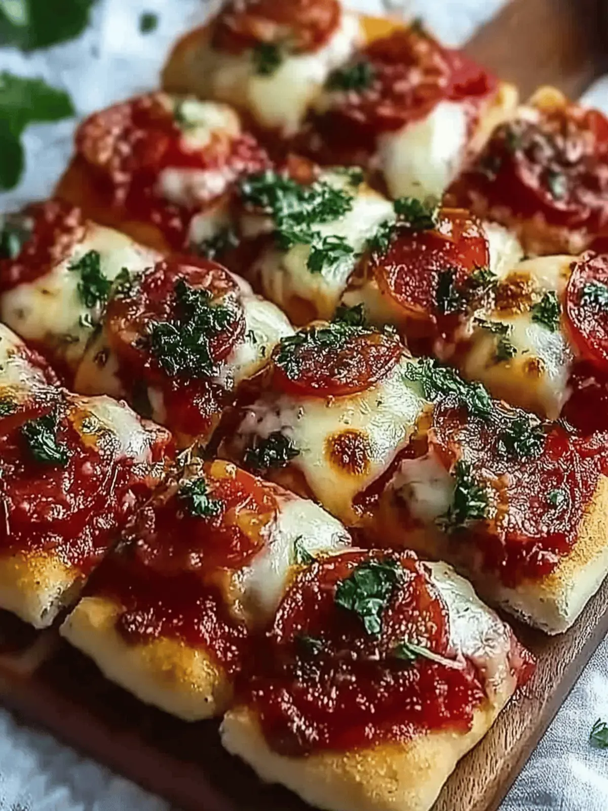 Perfekte Pizzabrötchen für jeden Anlass 4 Pizzabrötchen