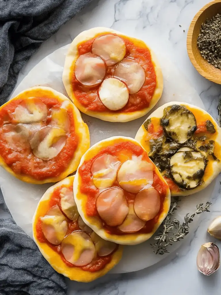 Mini Pizza selbst machen