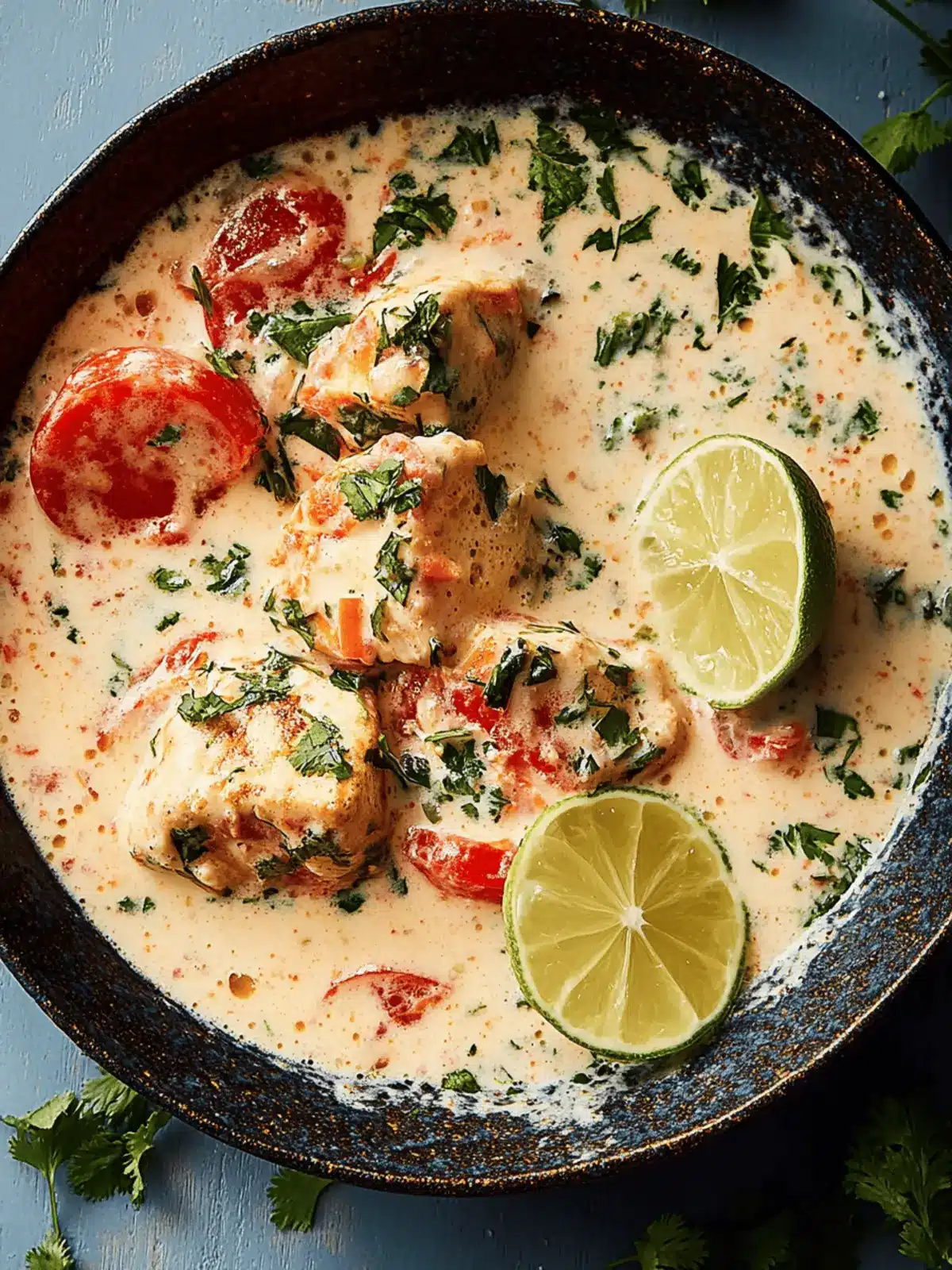 Cremiges Kokosmilch-Hühnchen