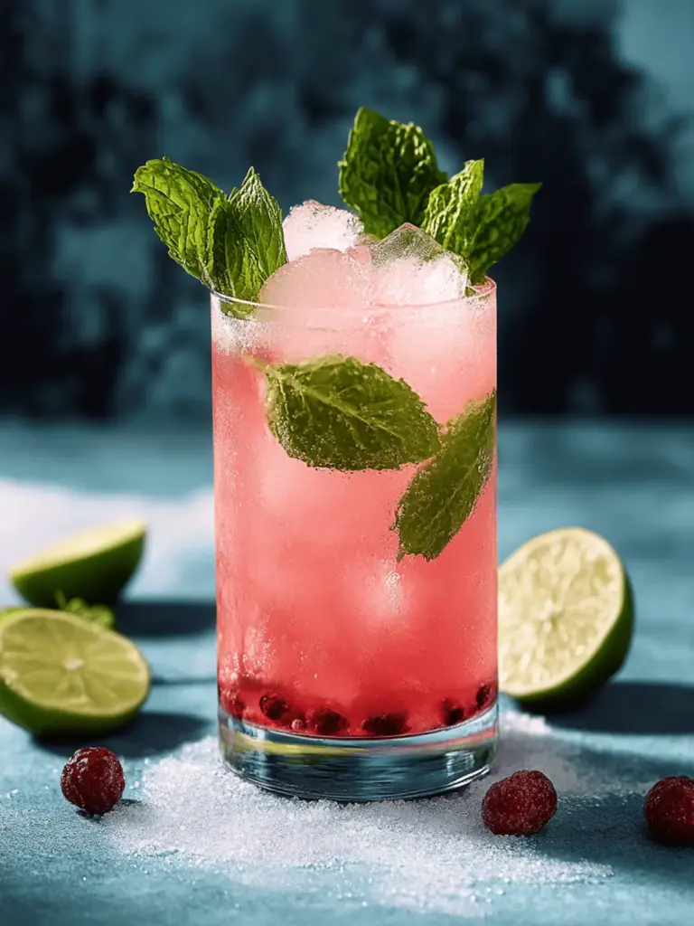 Granatapfel Mojito Mocktail