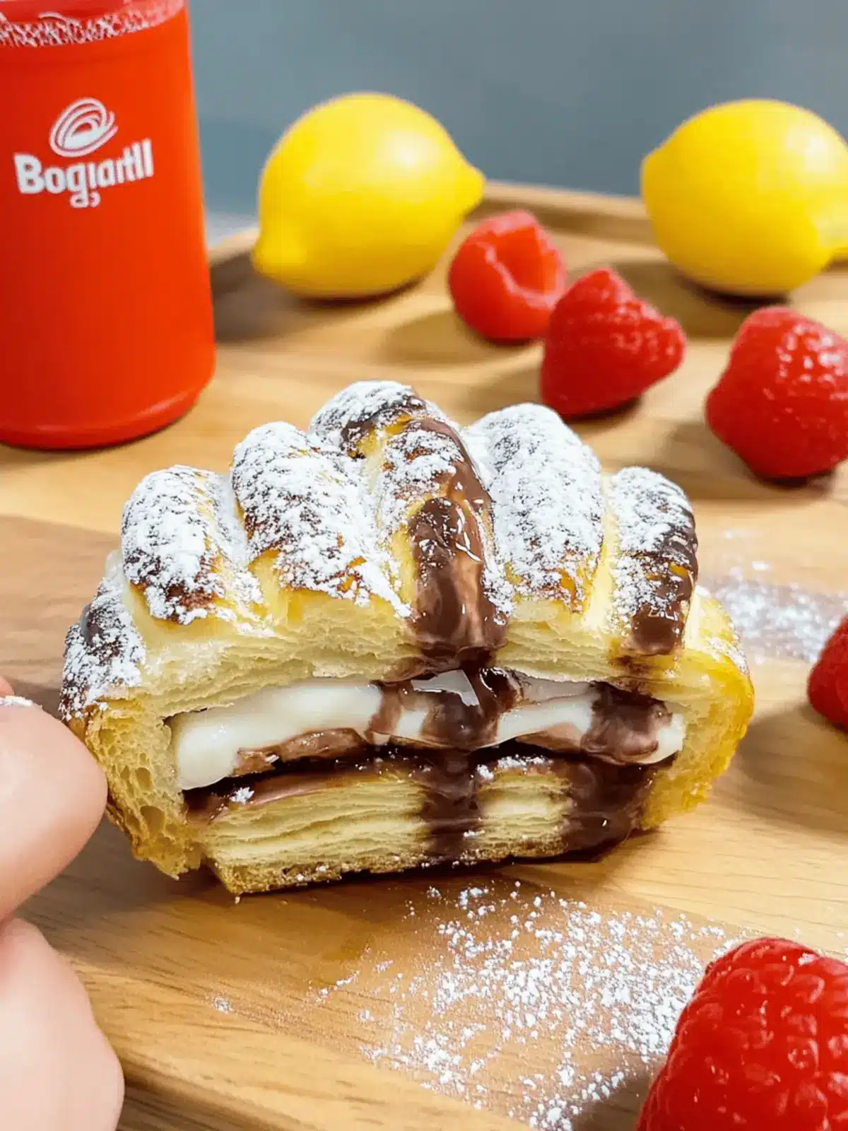 Schnelle Kinderriegel Croissants